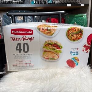 Rubbermaid Take Alongs 40-Piece Food Storage Set